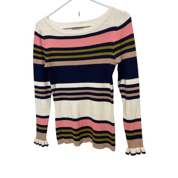 evolution Striped Retro Sweater Size Small - Picture 1 of 6